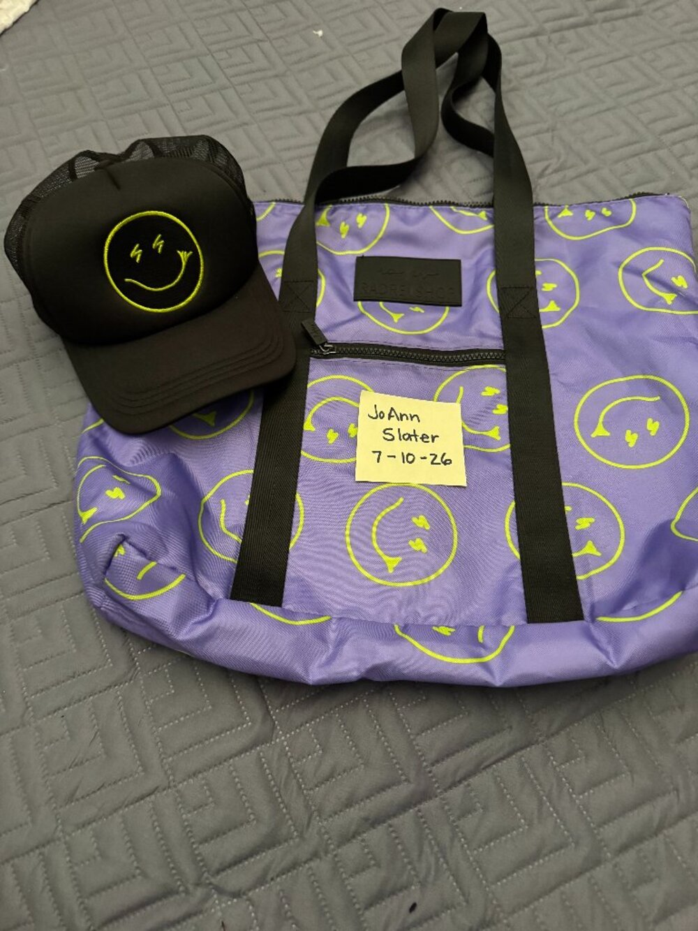 Rad Rev and Short Stack Collab Packable Tote and Hat